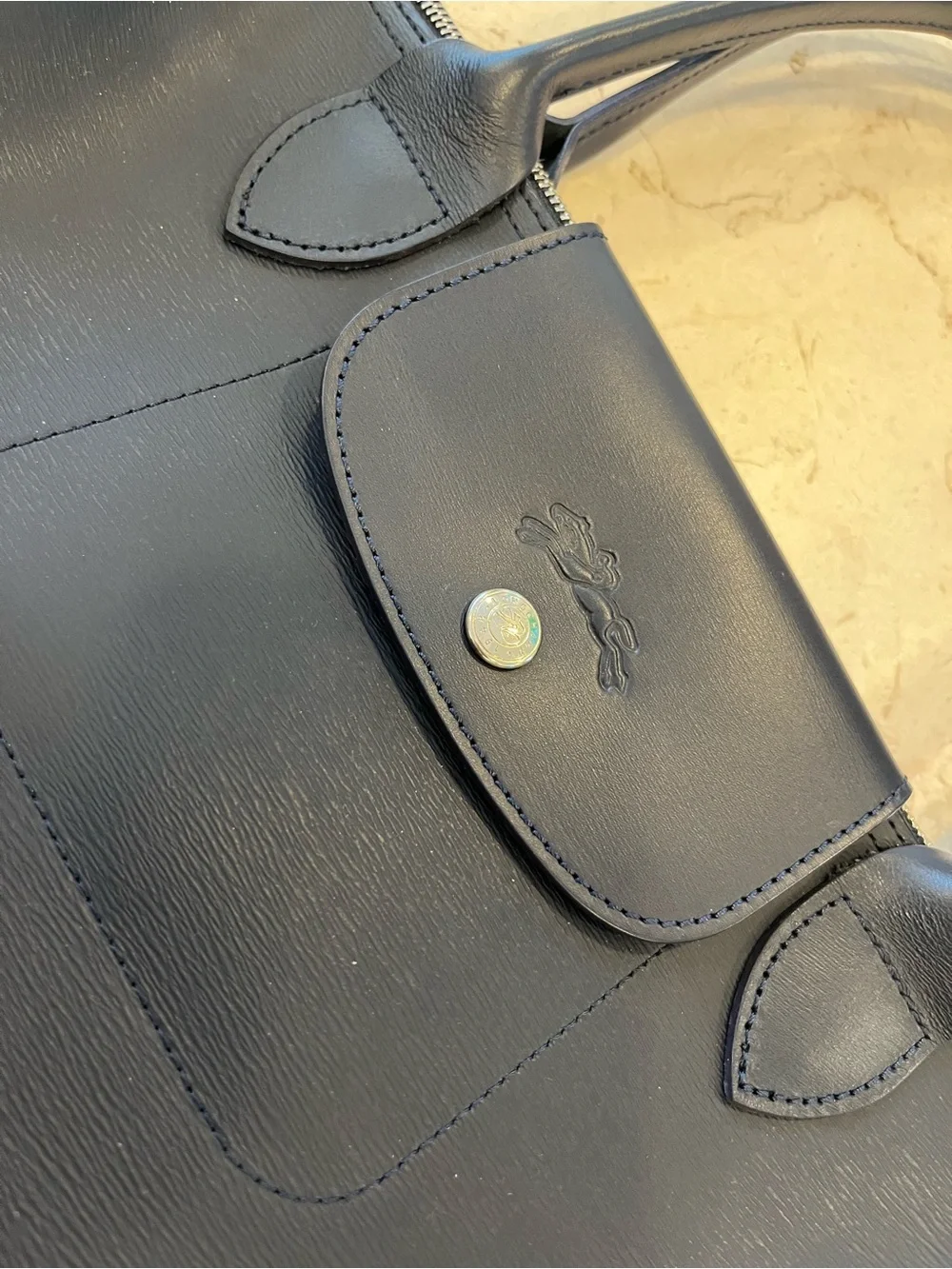 Longchamp Le Pliage City Tote Coated Canvas (Medium)